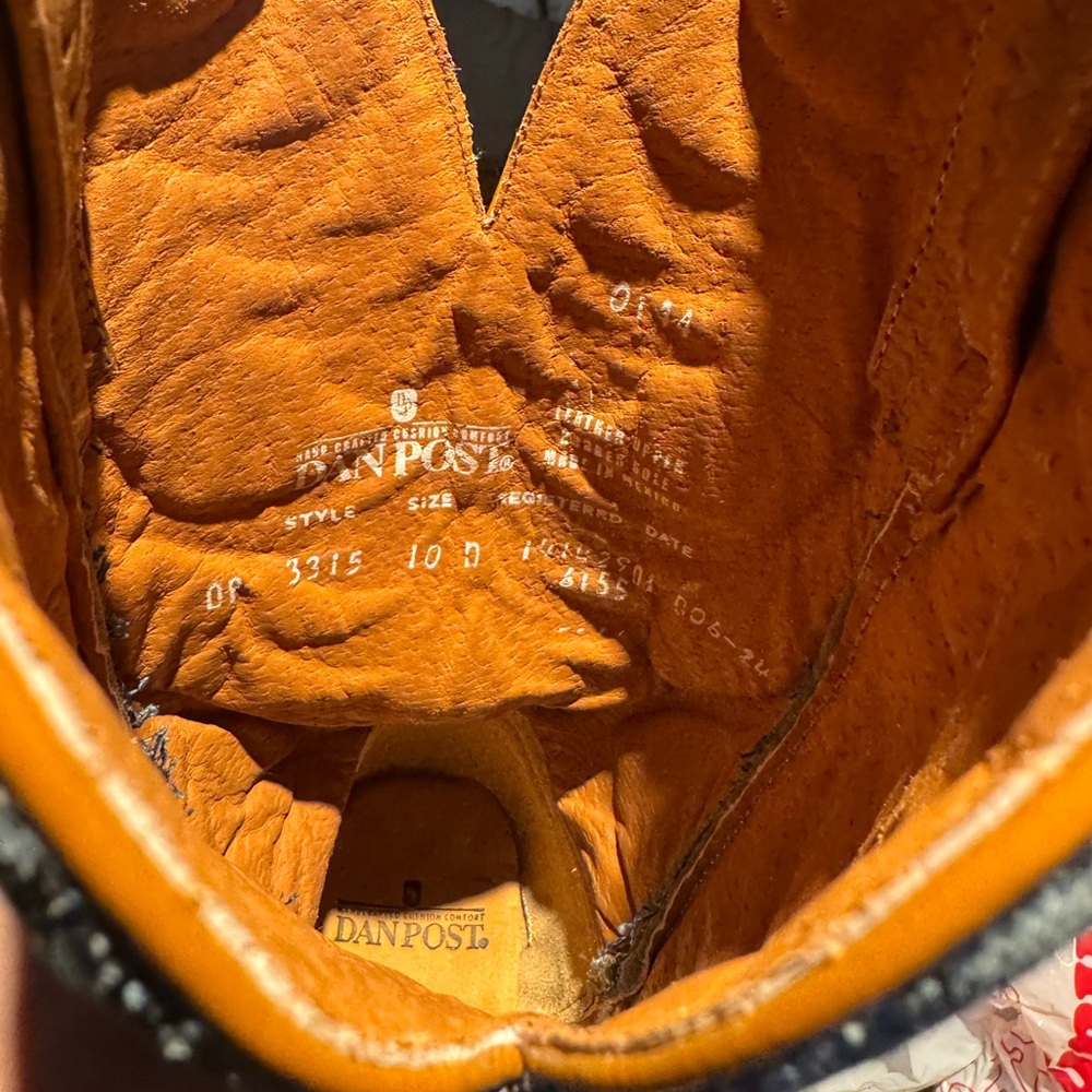 Men's Dan Post Bullock Western Boot - Picture 6 of 6